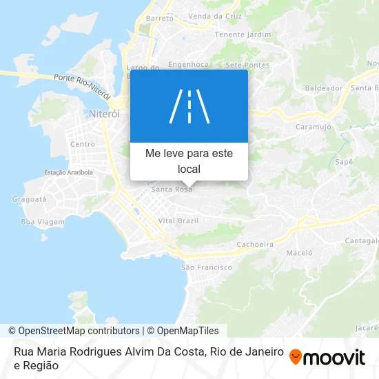 Rua Maria Rodrigues Alvim Da Costa mapa