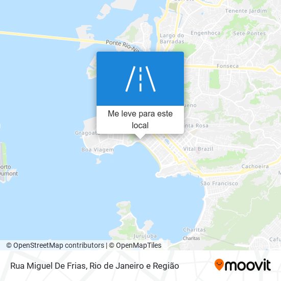 Rua Miguel De Frias mapa