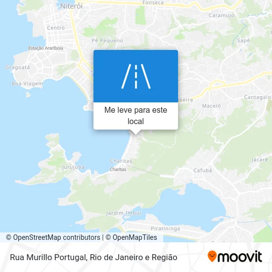 Rua Murillo Portugal mapa