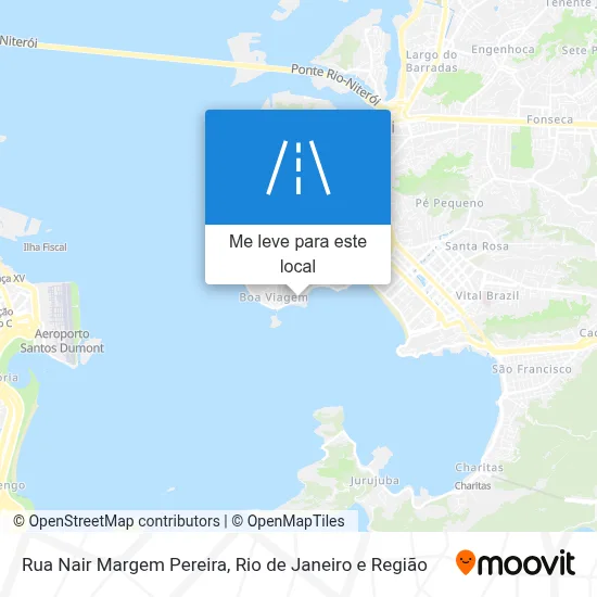 Rua Nair Margem Pereira mapa