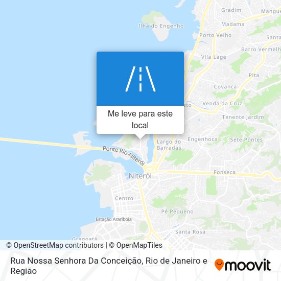 Rua Nossa Senhora Da Conceição mapa