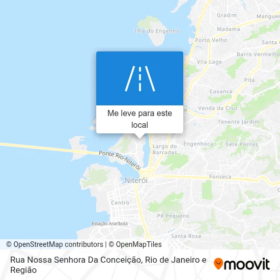 Rua Nossa Senhora Da Conceição mapa