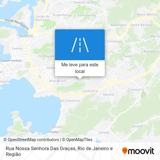 Rua Nossa Senhora Das Graças mapa