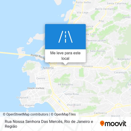 Rua Nossa Senhora Das Mercês mapa