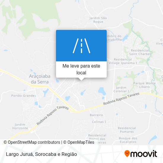 Largo Juruá mapa