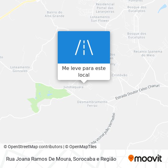 Rua Joana Ramos De Moura mapa