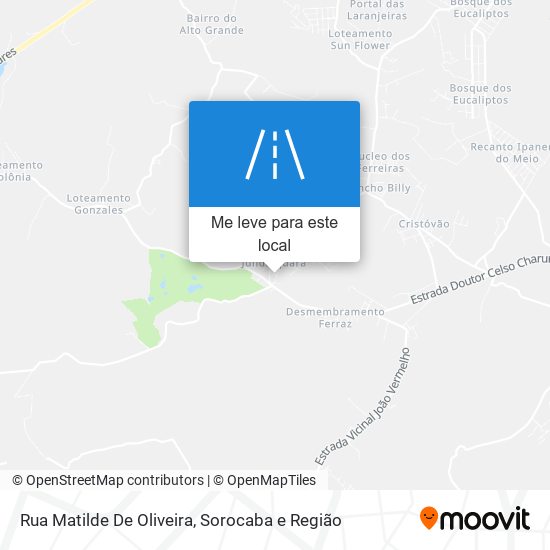 Rua Matilde De Oliveira mapa
