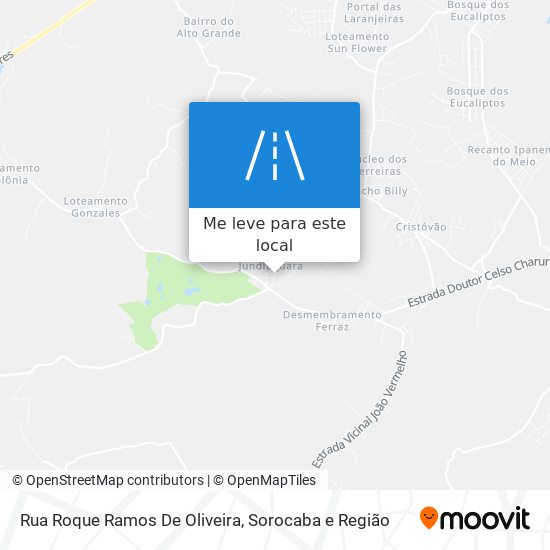 Rua Roque Ramos De Oliveira mapa