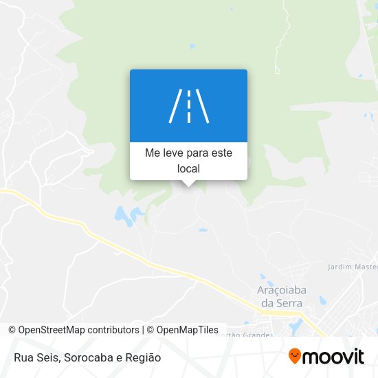 Rua Seis mapa
