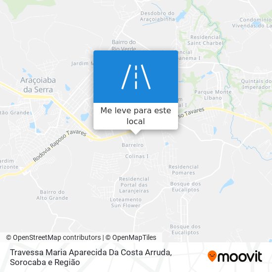 Travessa Maria Aparecida Da Costa Arruda mapa