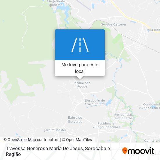 Travessa Generosa Maria De Jesus mapa