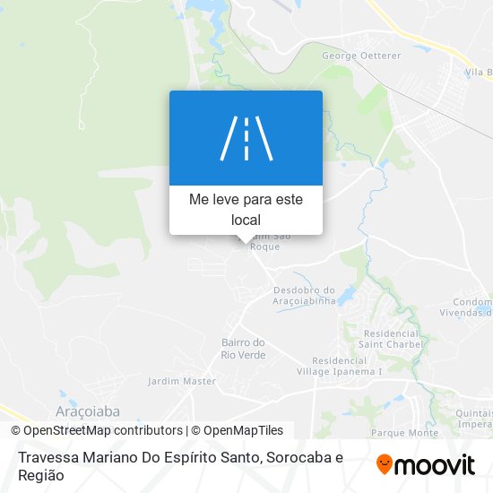 Travessa Mariano Do Espírito Santo mapa