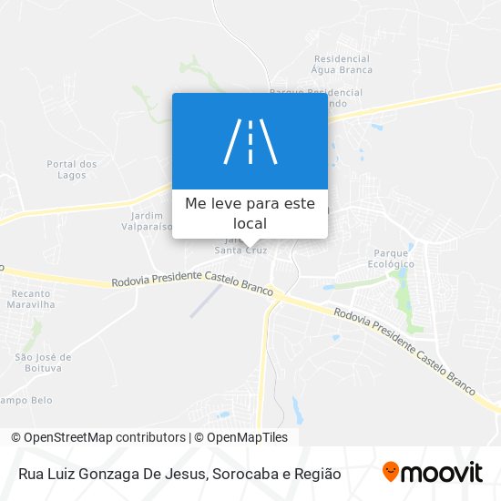 Rua Luiz Gonzaga De Jesus mapa