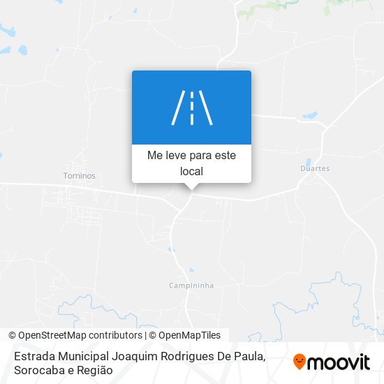 Estrada Municipal Joaquim Rodrigues De Paula mapa