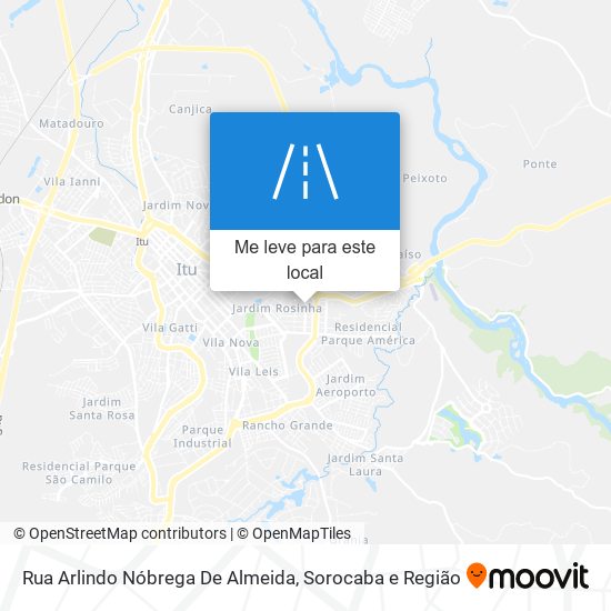 Rua Arlindo Nóbrega De Almeida mapa