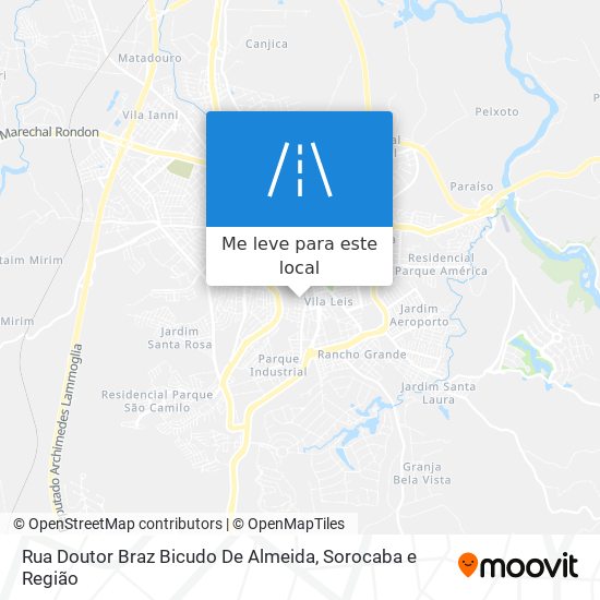 Rua Doutor Braz Bicudo De Almeida mapa