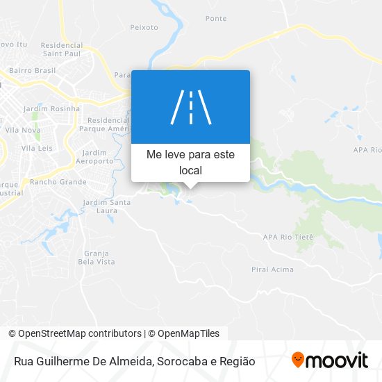 Rua Guilherme De Almeida mapa