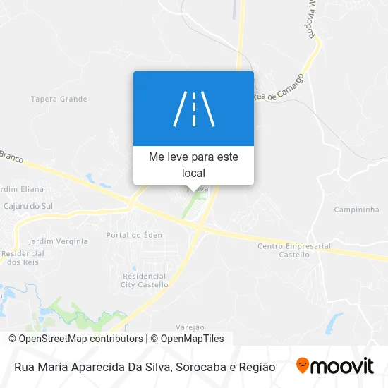 Rua Maria Aparecida Da Silva mapa