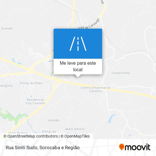 Rua Siniti Sudo mapa