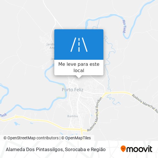 Alameda Dos Pintassilgos mapa