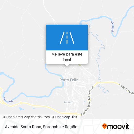 Avenida Santa Rosa mapa