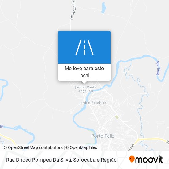 Rua Dirceu Pompeu Da Silva mapa