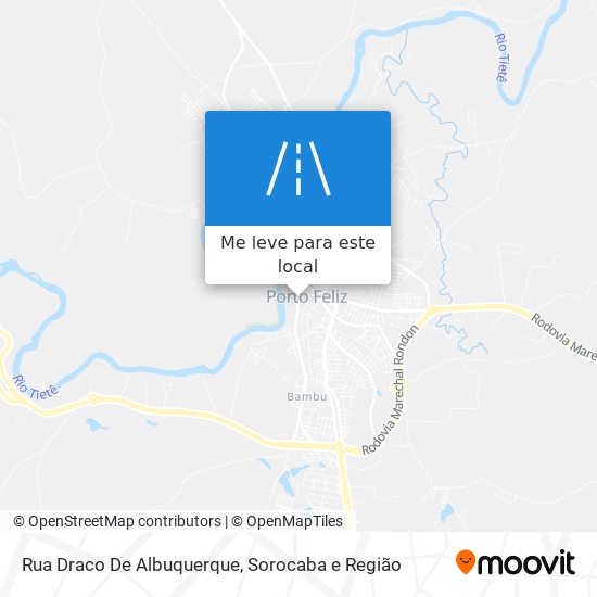 Rua Draco De Albuquerque mapa