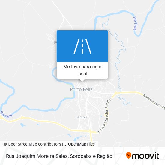 Rua Joaquim Moreira Sales mapa