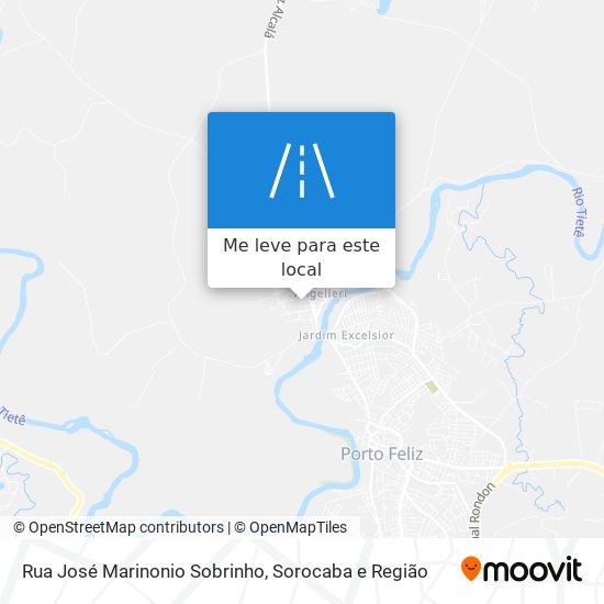 Rua José Marinonio Sobrinho mapa