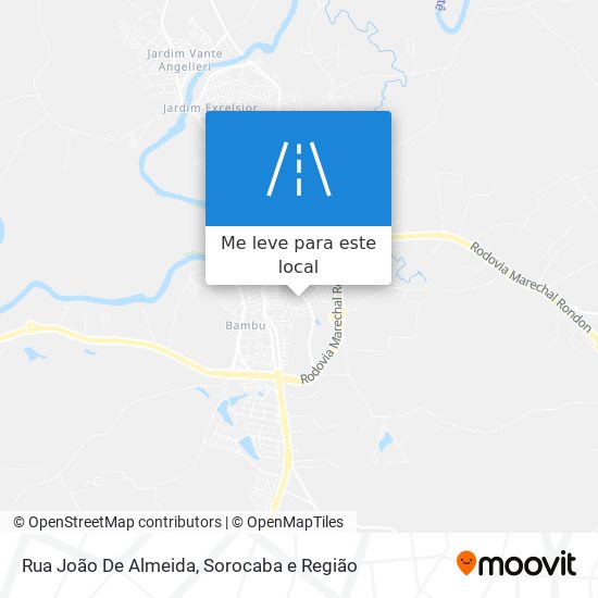 Rua João De Almeida mapa