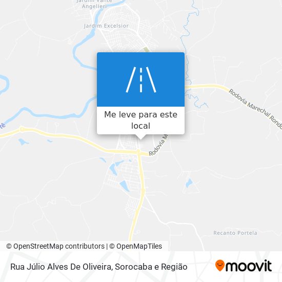 Rua Júlio Alves De Oliveira mapa
