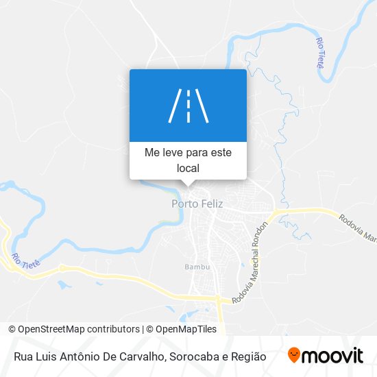 Rua Luis Antônio De Carvalho mapa