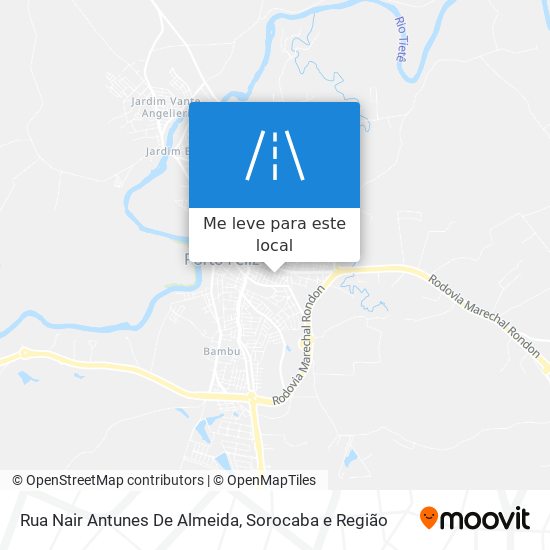 Rua Nair Antunes De Almeida mapa