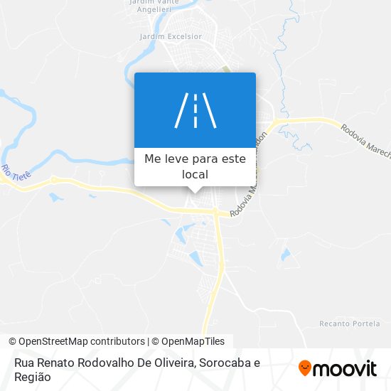 Rua Renato Rodovalho De Oliveira mapa