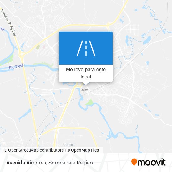 Avenida Aimores mapa