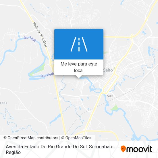 Avenida Estado Do Rio Grande Do Sul mapa