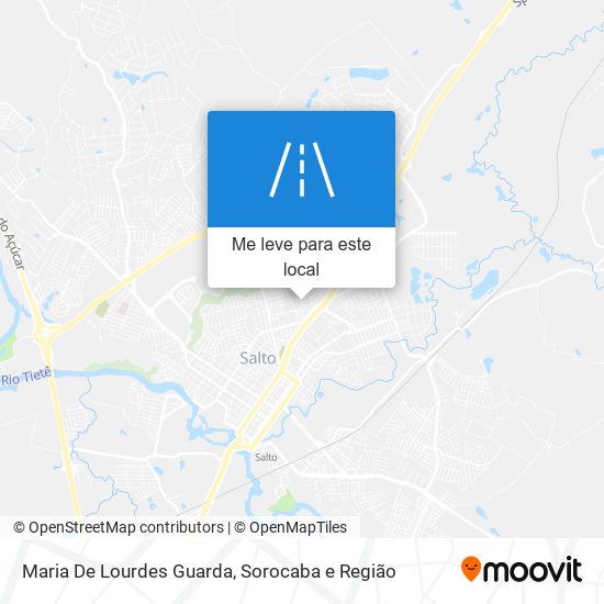 Maria De Lourdes Guarda mapa