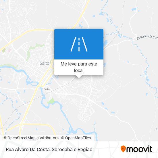 Rua Alvaro Da Costa mapa