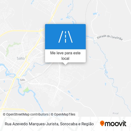 Rua Azevedo Marques-Jurista mapa