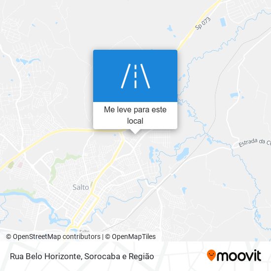 Rua Belo Horizonte mapa