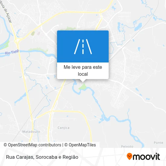 Rua Carajas mapa