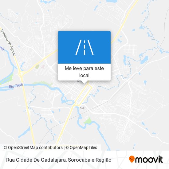 Rua Cidade De Gadalajara mapa