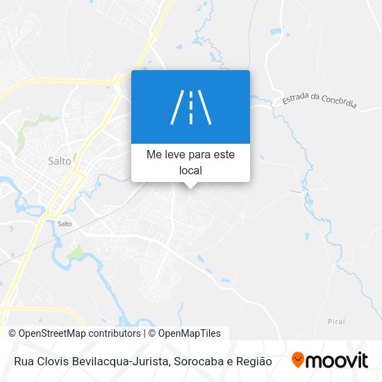 Rua Clovis Bevilacqua-Jurista mapa