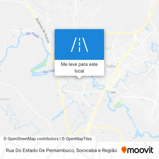 Rua Do Estado De Pernambuco mapa