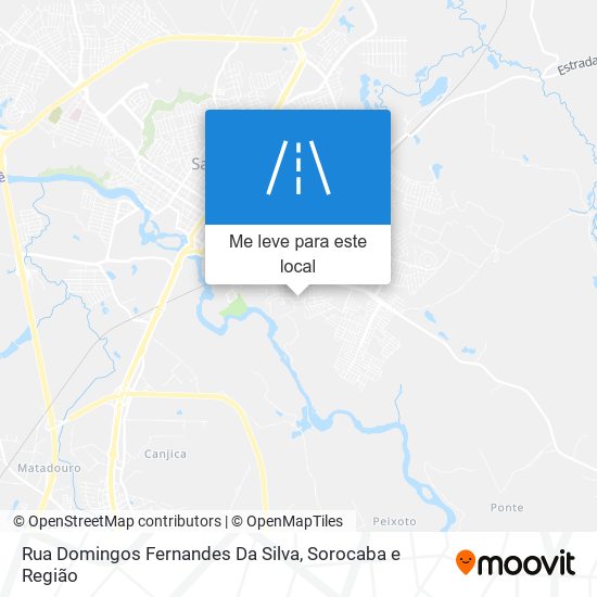 Rua Domingos Fernandes Da Silva mapa