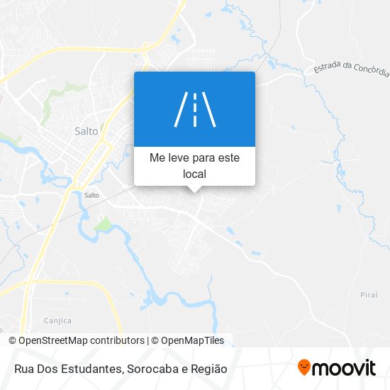 Rua Dos Estudantes mapa