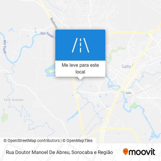 Rua Doutor Manoel De Abreu mapa