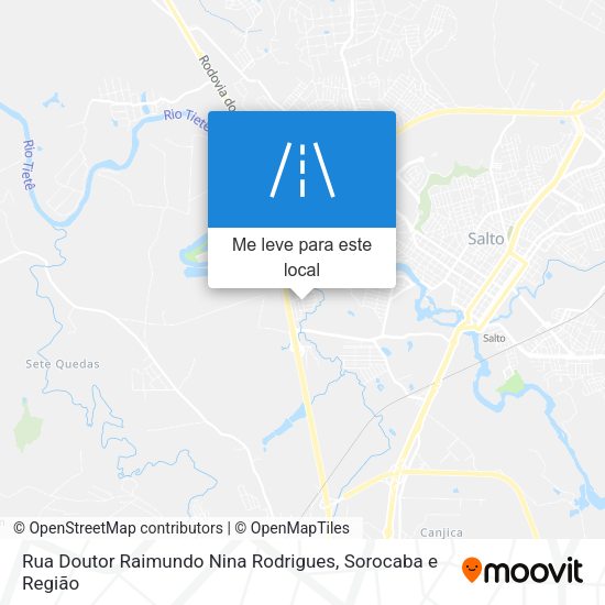 Rua Doutor Raimundo Nina Rodrigues mapa