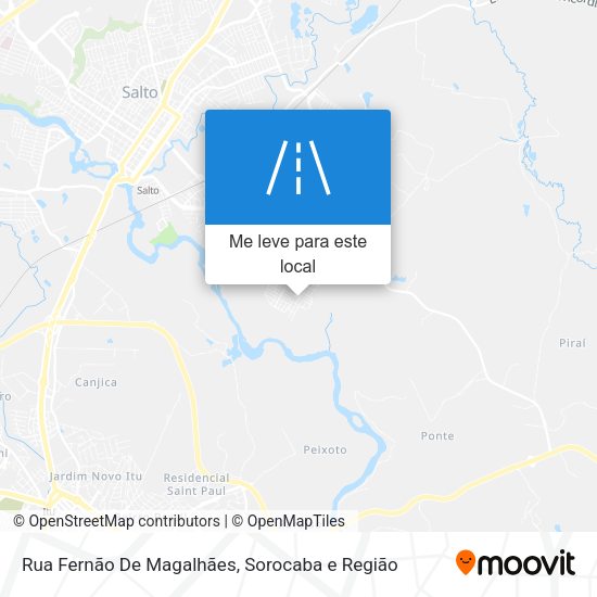 Rua Fernão De Magalhães mapa
