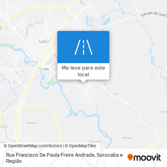 Rua Francisco De Paula Freire Andrade mapa